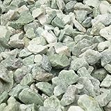 天然石 砕石砂利 アイスグリーン 1-2cm サンプル