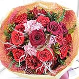 プリザーブドフラワー ブーケジャドール (Rouge(ルージュ)赤系)枯れ ない 花 ギフト