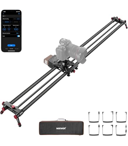 Amazon.co.jp: Zeapon Micro 3 E500 カメラスライダー 電動式 可動59cm