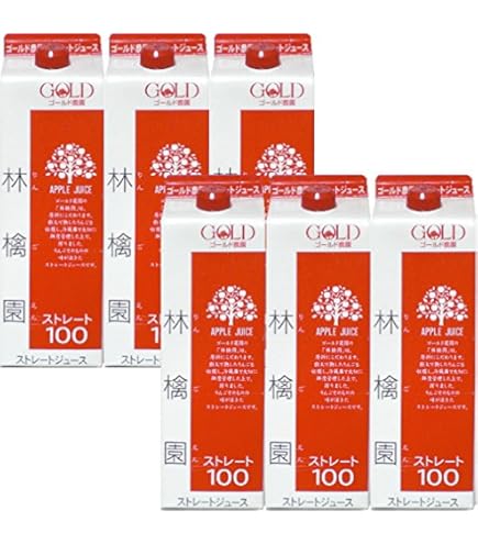 Amazon.co.jp: アップルメイト りんごジュース 1000ml紙パック×6本