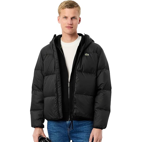 Amazon | ラコステメンズBh3325ジャケット、ブラック（ノワール031