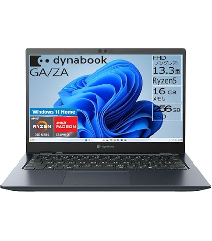 Amazon.co.jp: dynabook GA83/XY (AMD Ryzen5 7530U/16GB/SSD・256GB