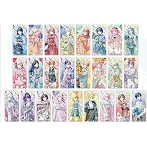 プロセカ 感謝祭 クリアしおり 108枚セット アニメイト特典 プロセカ 感謝祭 クリアしおり 108枚セット アニメイト特典