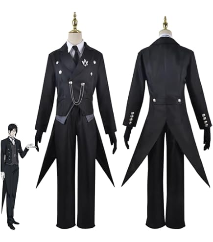 Amazon.co.jp: 衣舞cos 黒執事 グレル·サトクリフ コスプレ衣装 舞台