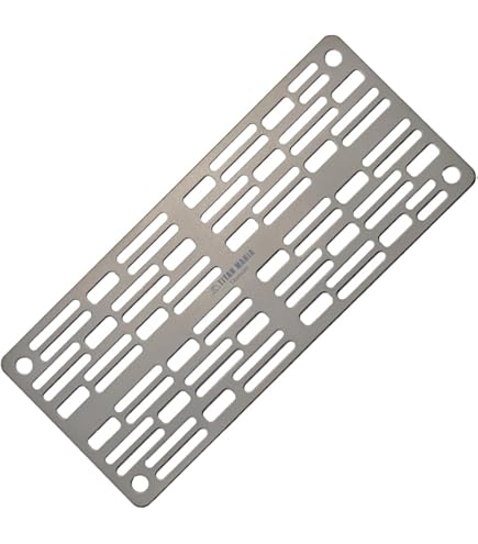 Amazon.co.jp: 焼き網（スチール製） 角網長方形型 380×200mm 1枚 丸和