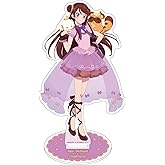 A3 アイカツ！xサンリオキャラクターズ 03 紫吹 蘭xこぎみゅん[描き下ろしイラスト] キャラアクリルフィギュア