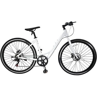 新品 ロードバイク マウンテン ロード 自転車 アウトドア 通勤通学 送料込 白 Amazon | Deerou電動アシスト自転車 電動自転車 電動クロス