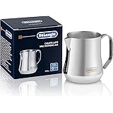 De'Longhi DLSC060 Milk Frothing Jug, 12 oz, Stainless Steel