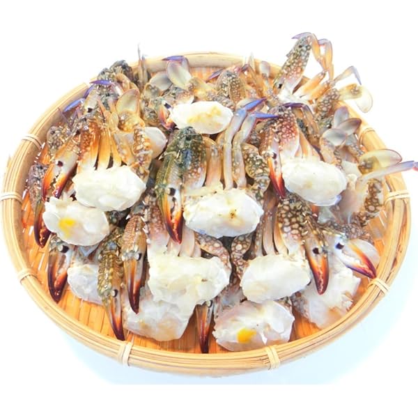 Amazon.co.jp: ワタリカニMサイズ 渡りカニ 切りカニ : 食品