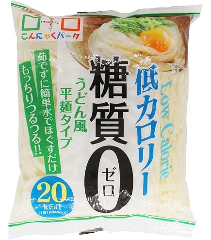 Amazon.co.jp: こんにゃくパーク こんにゃく麺 こんにゃくそうめん 糖 