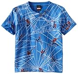 アメイジング・スパイダーマン ウェブ ハンガー AOP ジュヴィ Tシャツ | L
