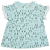 【本体綿100％】2017年 夏物 UZUCHAT ウズチャット 天竺 総柄プリント 半袖Ｔシャツ UZULAND ウズランド ミント◇80cm