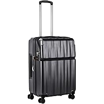 Amazon | [トラベリスト] キャリーケース ジッパー トップオープン