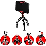 【Amazon.co.jp限定】JOBY スマホスタンド スマホ三脚 ミニ三脚 ゴリラポッド スターターキット カメラ/GoPro/LEDライト取り付け可 小型 ブラック アウトドア キャンプ iPhone/iPhone Pro/GoPro/マイク/