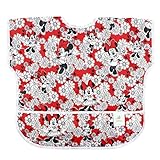 Bumkins Disney Baby Waterproof Junior Bib, Minnie Red, 1-3 Years by Disney [並行輸入品]
