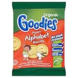 Organix Goodies Organic Alphabet Biscuits 12mth+ (25g) Organixは、有機アルファベットビスケットを12Mthの+ （ 25グラム）をグッディ