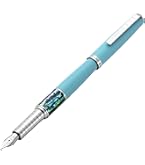 Amazon | Xezo Speed Master 万年筆、極細ペン先。マット・スカイ