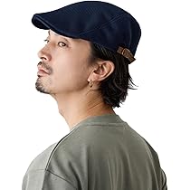 Amazon | [ハッピーハット] ハンチング 帽子 爽やかなメッシュ