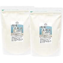 粉末乳酸菌 10兆個　2個　自然健康社 Amazon | 自然健康社 粉末乳酸菌 1kg×2個 サプリ 粉末 サプリメント