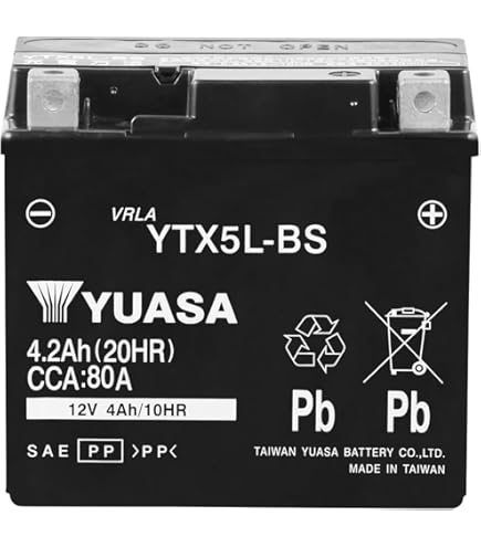 Amazon | SUPRE NATTO バイク用バッテリー ヤマハ アクシスZ (2017年式