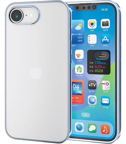 Amazon.co.jp: エレコム iPhone 16e ケース ソフト クリア 透明