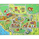 キッズマット 〔200×250cm〕 カーペット プレイマット ラグマット 子供部屋用カーペット 入園入学お祝い