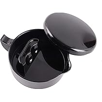 絵蓋付きミニ硯石 Amazon | LOVE MIYABI 歙州硯 ミニ硯 円形 丸型 8.5cm 栗（クリ