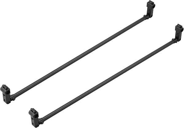 Carmate Cross Ride Car Interior Storage Hanger Bar Black for Hiace 200 Series Caravan E26 2-piece Set NS105BK - 1