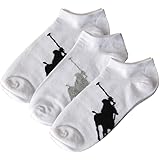 ポロ ラルフローレン POLO RALPH LAUREN メンズ ソックス 靴下 ビッグポニー 3足セット ホワイト 827025PK WHITE [並行輸入品]