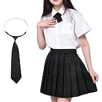 Amazon.co.jp: [Angenster] 制服セット スカート 4点セット