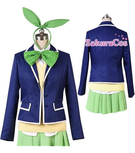 Amazon.co.jp: 五等分の花嫁 中野四葉 コスプレ衣装 ウィッグ