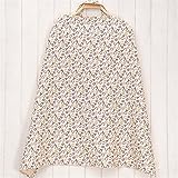 授乳カバー　授乳ケープ　授乳用　看護タオル　通気性　コットン　軽量　多機能 (色2)