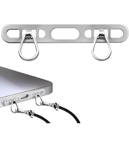 Amazon | スマホ ストラップホルダー 2点吊り 2口タイプホルダー