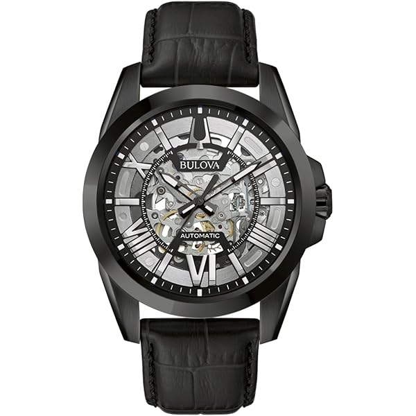 BULOVA ブローバ 96A208 スケルトン 自動巻き腕時計 Amazon | BULOVA 96A208 ブローバ 自動巻 オートマ スケルトン