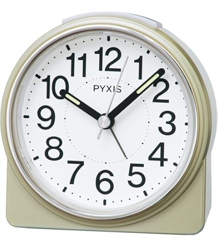 Amazon.co.jp: セイコー クロック 目覚まし時計 アナログ PYXIS