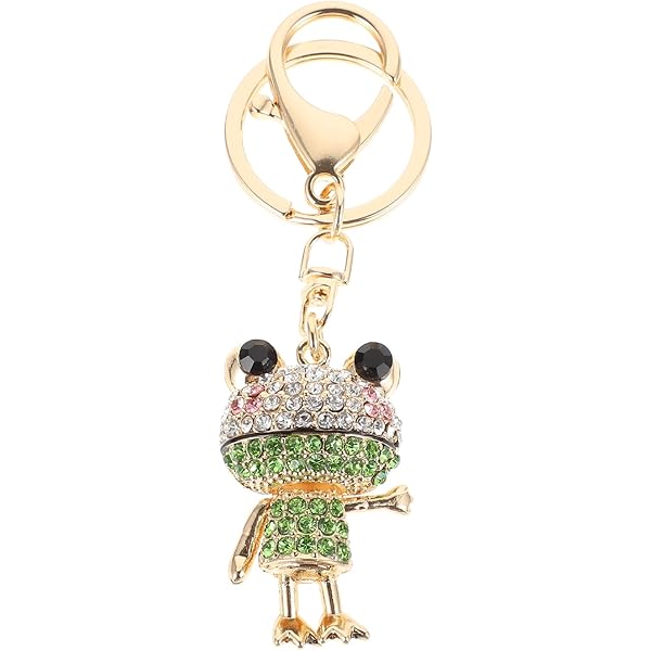 Amazon.co.jp: [サツルノ] キーホルダー キーチェーン ラーナ カエル