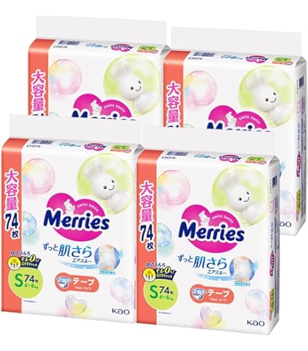 Amazon.co.jp: メリーズさらさらエアスルー S 82枚【4個パック】※返品