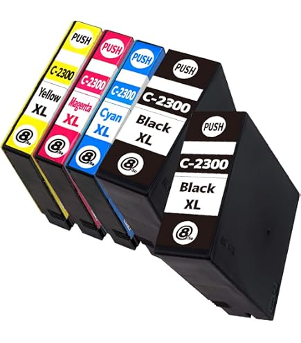 Amazon.co.jp: PGI-2300XL-Y/イエロー×2 2本セット [Canon]新互換