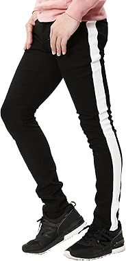 JIGGYS SHOP スキニーパンツ メンズ スリムパンツ チノパン フィット 細身 カツラギ素材 美脚シルエット 無地