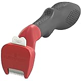 ファーミネーター 超小型犬 XS 長毛種用 ペット ブラシ 獣医師監修 ヘアボール(毛球症)対策 肌に優しくアンダーコート除去 ボタンを押して抜け毛が簡単に取れる グルーミングブラシ スキンケア 熱中症対策