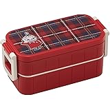 スケーター(Skater) 2段 ランチボックス 600ml 弁当箱 リトルミイ チエック 日本製 ムーミン YZW3-A