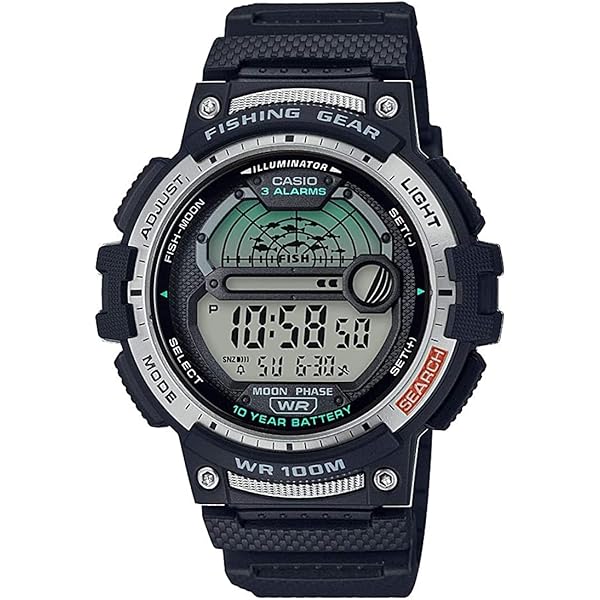 Amazon.co.jp: Casio(カシオ) メンズ フィッシングタイマー クォーツ