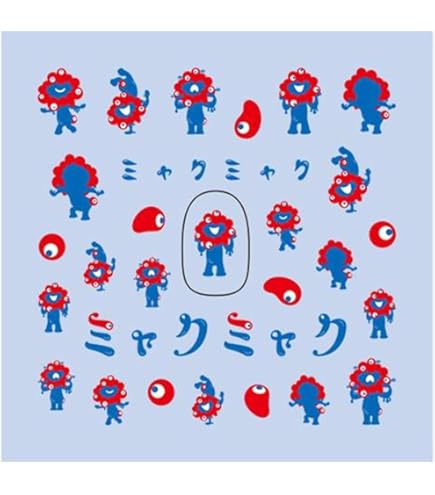 Amazon.co.jp: EXPO2025 ミャクミャク キャラクターステッカー