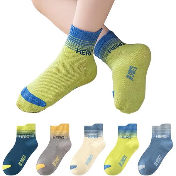 Amazon.co.jp: [box408] 靴下 キッズ ソックス くるぶし丈 8足セット