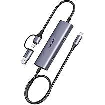 Amazon | UGREEN 2K@30Hz USB-C ビデオキャプチャーカード 100W PD充電