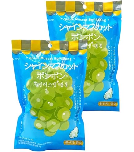 Amazon.co.jp: ボンボンキャンディ シャインマスカットキャンディ1袋8