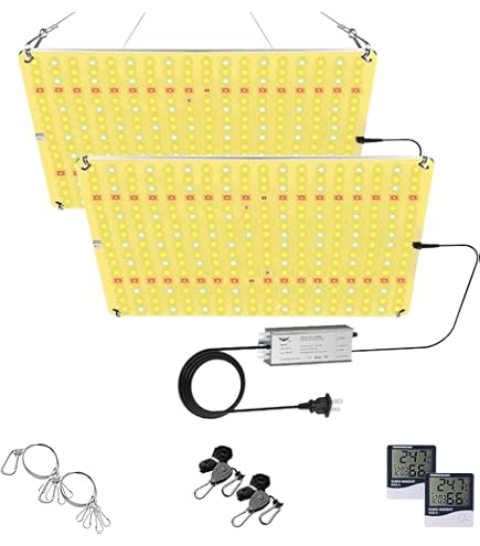 植物育成LED 植物育成ライト led 調光成長開花切り替え可 グロウ ２ Amazon.co.jp: 2000W LED植物育成ライト 2チャンネル調光可能