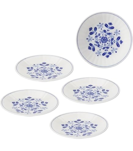 香蘭社　紅羽千鳥　赤繪町物語　有田焼　赤絵町 Amazon｜香蘭社 赤繪町物語 紅羽千鳥・小皿 5個セット 7237-5FWH3