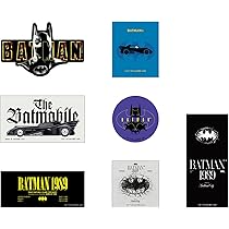 Amazon.co.jp: バットマン85周年 メタリックポスター