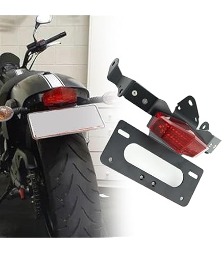 Amazon | XTevu LED テールランプ ターンシグナル付き 12V ナンバー